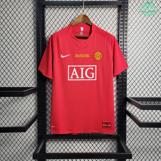 Manchester United 2008 UCL Final Jersey