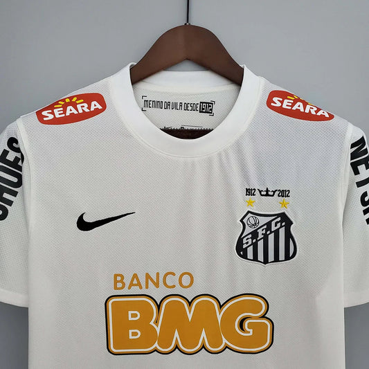 2012 Retro Santos Home Jersey